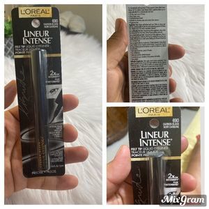 🖤 L'Oreal Paris Lineur Intense Felt Tip Liquid Eyeliner 690 Carbon Black 🖤